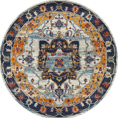 Dorrigo Rust Round Rug