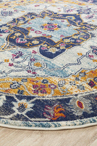 Dorrigo Rust Round Rug
