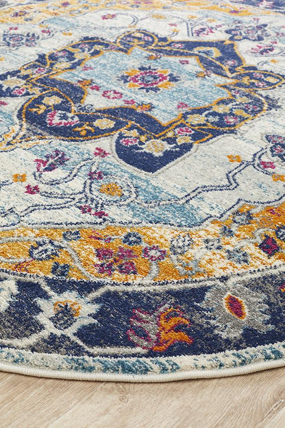 Dorrigo Rust Round Rug