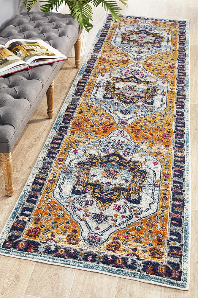 Dorrigo Terracotta Rust Runner Rug