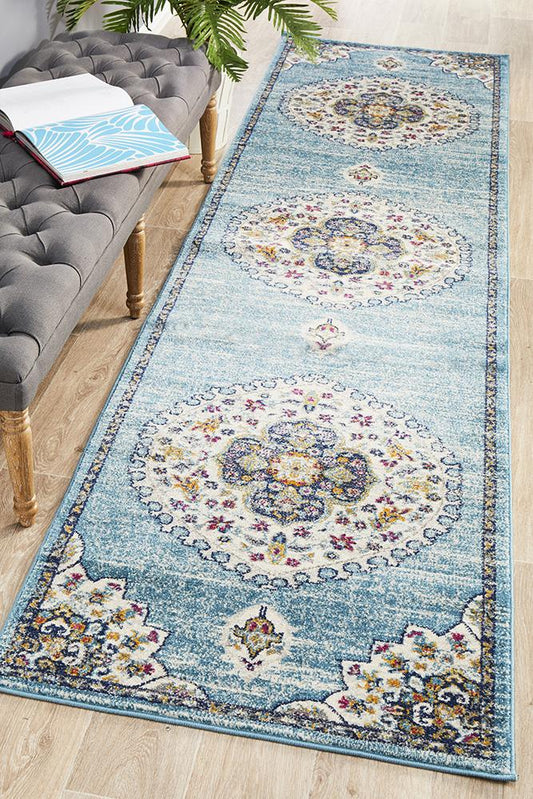 Dorrigo Cobalt Blue Runner Rug