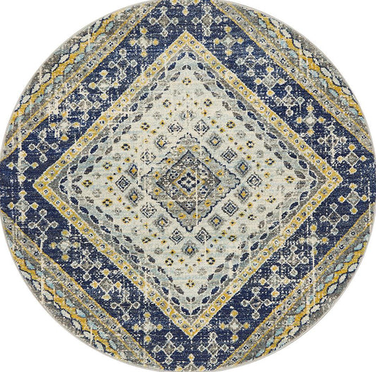 Dorrigo Midnight Blue Round Rug