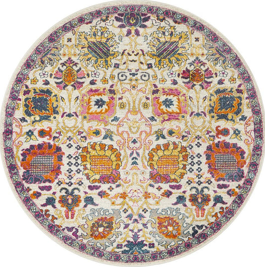 Dorrigo Spectrum Multicolor Round Rug