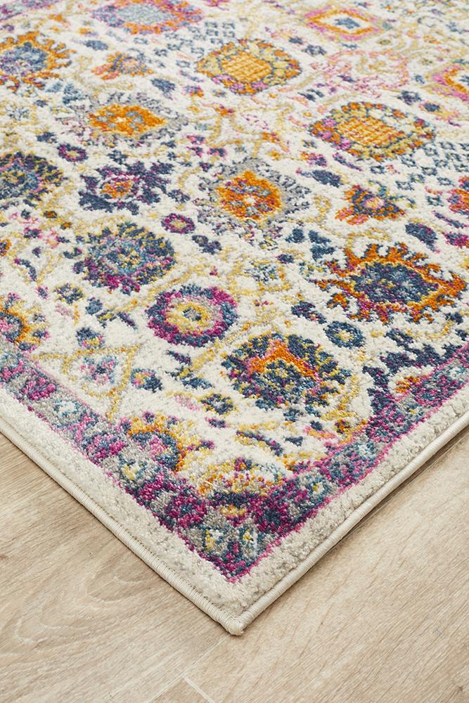 Dorrigo Mosaic Multicolor Runner Rug