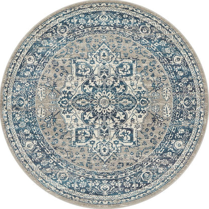 Dorrigo Blue Round Rug