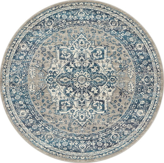 Dorrigo Blue Round Rug