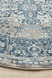Dorrigo Blue Round Rug