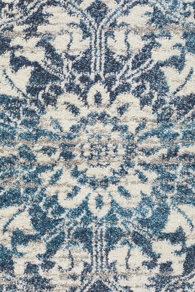 Dorrigo Blue Round Rug