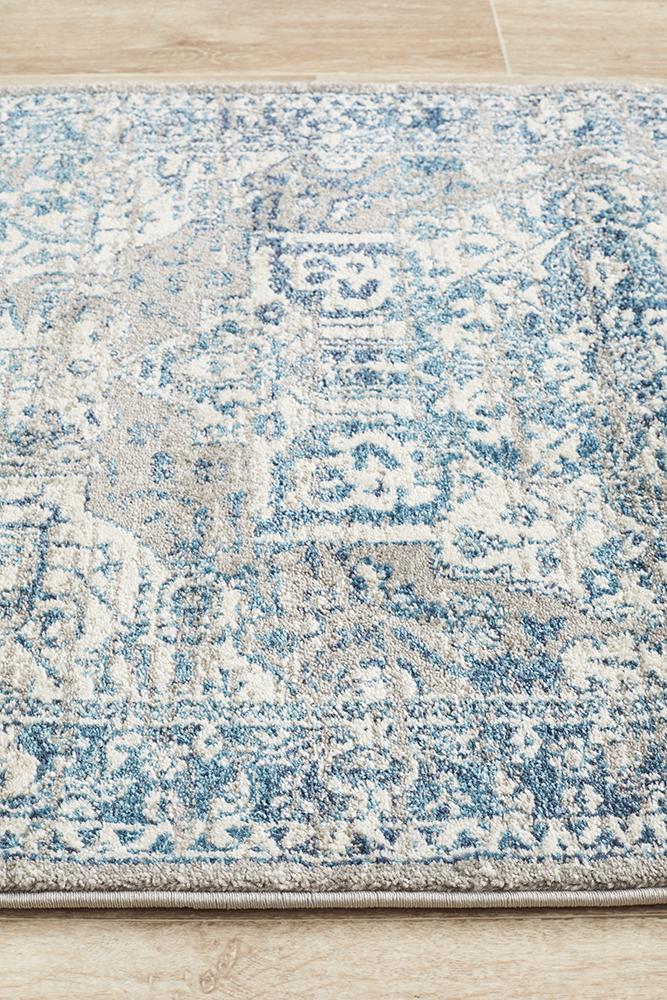 Dorrigo Denim Blue Runner Rug