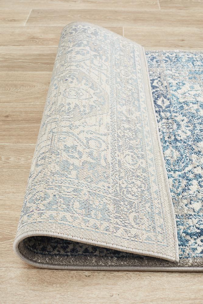 Dorrigo Denim Blue Runner Rug