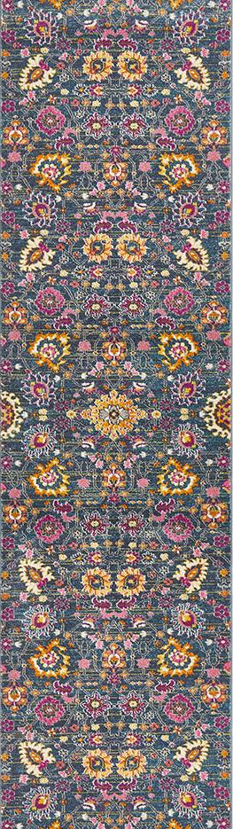 Dorrigo Multicolor Blue Runner Rug