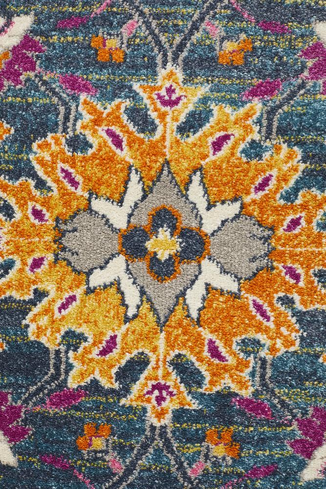 Dorrigo Denim Multicolor Blue Rug
