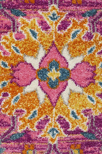 Dorrigo Fuchsia Purple Round Rug