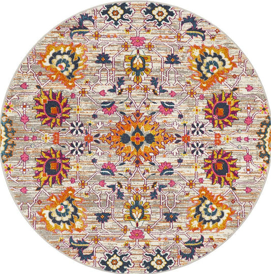 Dorrigo Multicolor Round Rug