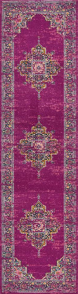 Dorrigo Fuchsia Pink Runner Rug