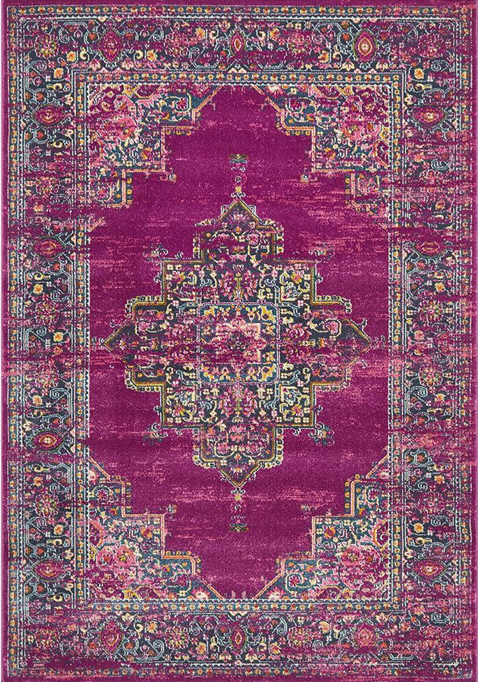 Dorrigo Fuchsia Coast Pink Rug