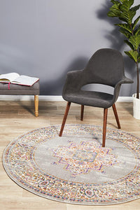 Dorrigo Grey Round Rug