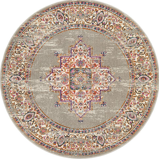 Dorrigo Grey Round Rug