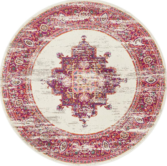 Dorrigo Pink Round Rug