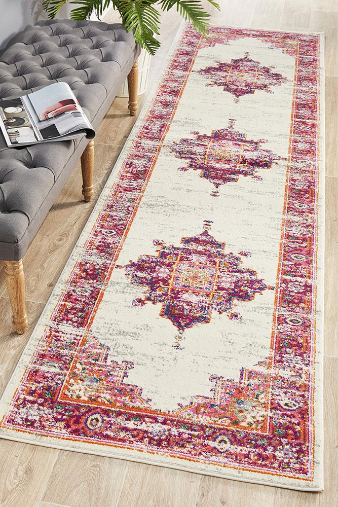 Dorrigo Pink Runner Rug