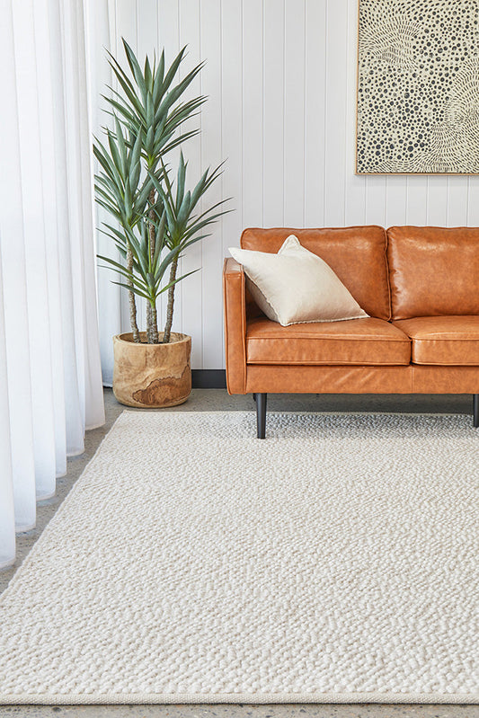 Meelup White Rug