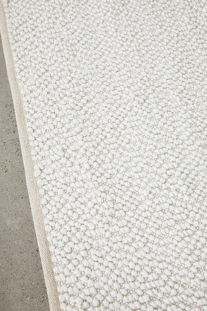 Meelup White Rug