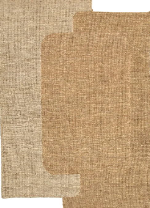 Bangalow Brown Jute Rug — natural woven fibre, The Inspire Home