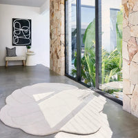 Barwon Beige Wool Rug