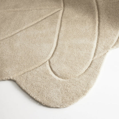 Barwon Beige Wool Rug