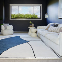 Busselton Blue Wool Rug