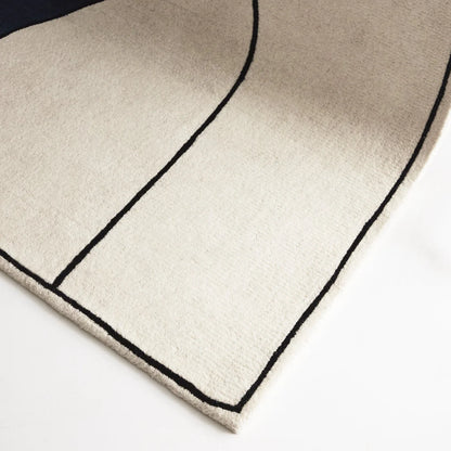 Busselton Blue Wool Rug