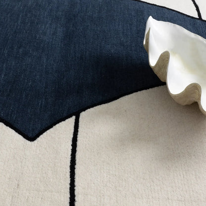 Busselton Blue Wool Rug