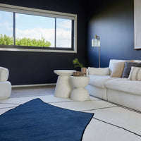 Busselton Blue Wool Rug