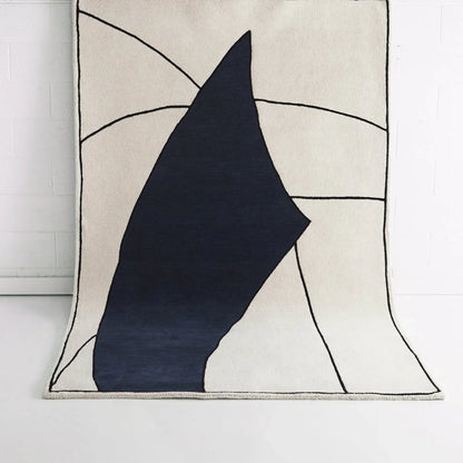 Busselton Blue Wool Rug