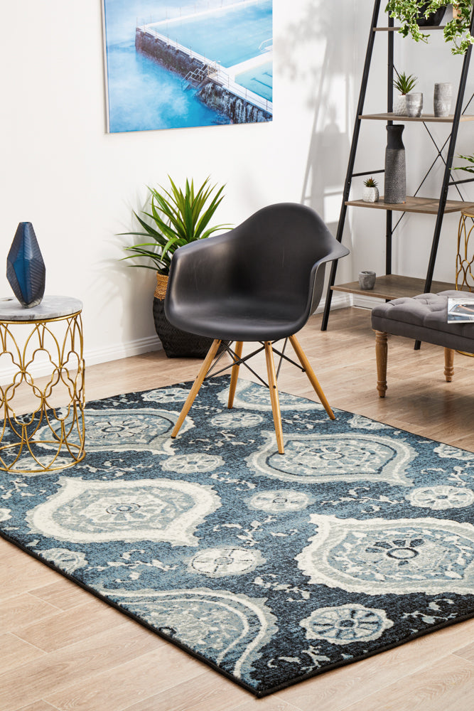 Bundeena Navy Rug