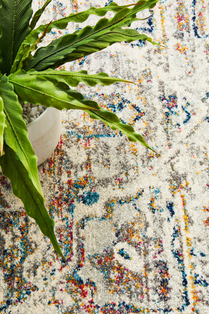 Ulladulla Silver Round Rug