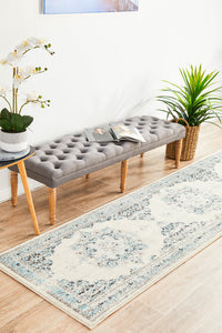 Ulladulla White Runner Rug