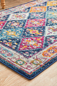 Ulladulla Navy Runner Rug