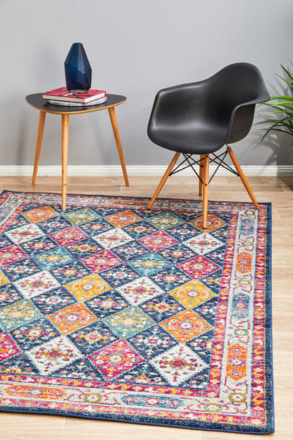 Ulladulla Navy Multicolor Rug