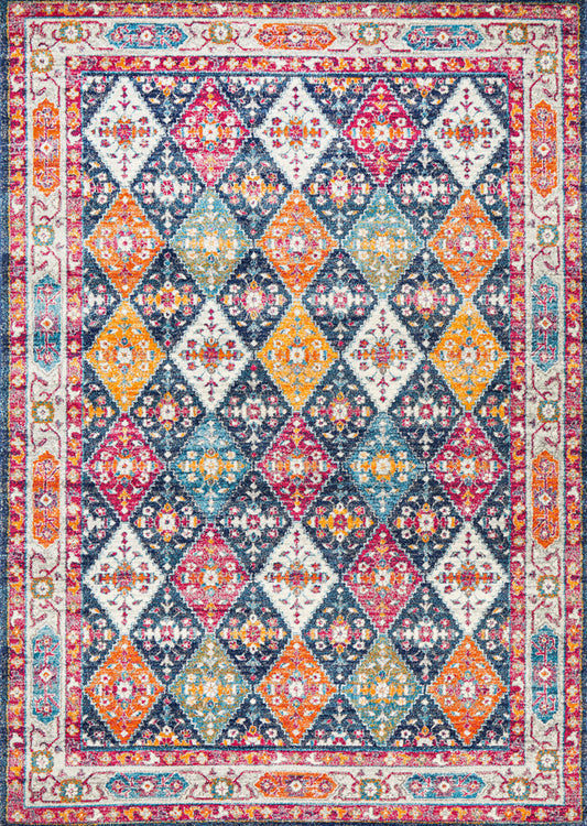 Ulladulla Navy Multicolor Rug