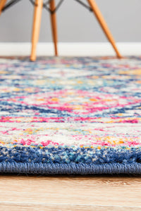 Ulladulla Navy Multicolor Rug