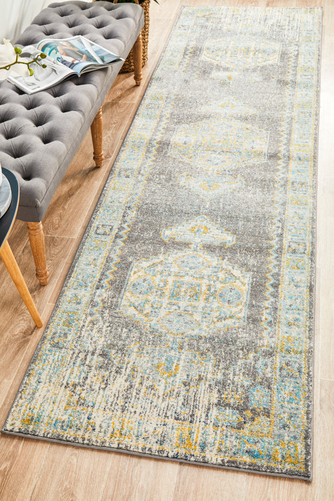 Ulladulla Grey Runner Rug