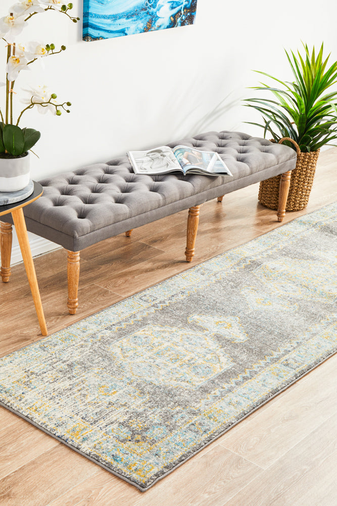 Ulladulla Grey Runner Rug