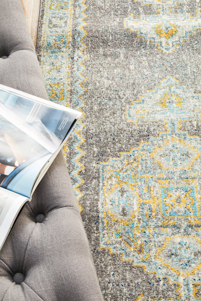 Ulladulla Grey Runner Rug