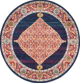Ulladulla Blue Round Rug