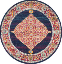 Ulladulla Blue Round Rug