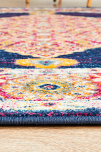 Ulladulla Blue Round Rug