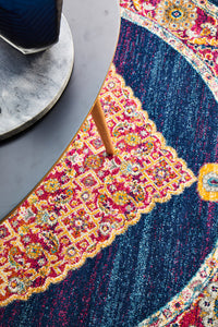 Ulladulla Blue Round Rug