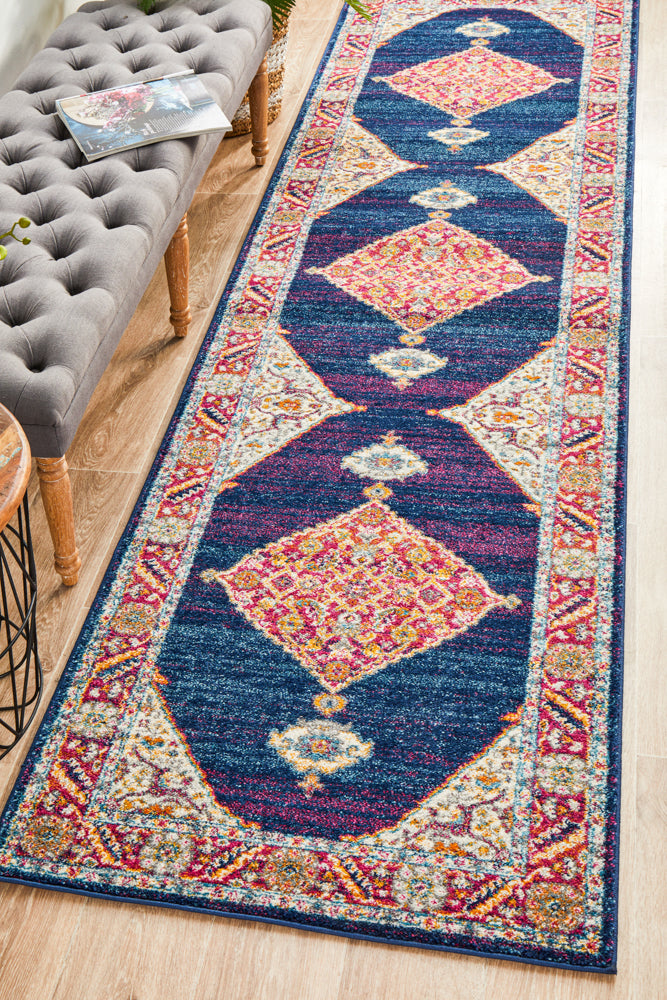Ulladulla Blue Runner Rug