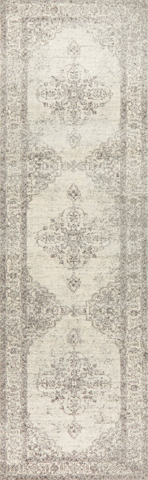 Ulladulla Platinum Silver Runner Rug